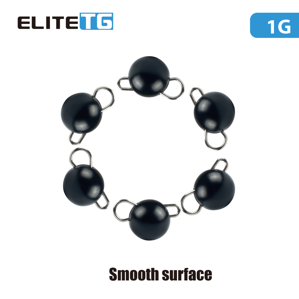 Tungsten Sinkers - Elite TG 10 Peças Chumbadas de