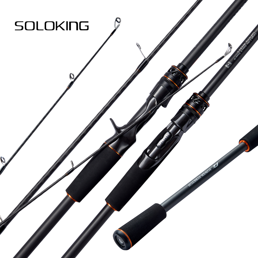 Fishing Equipment Guide - Varas de Pesca Ultraleves SOLOKING FLUXUS,