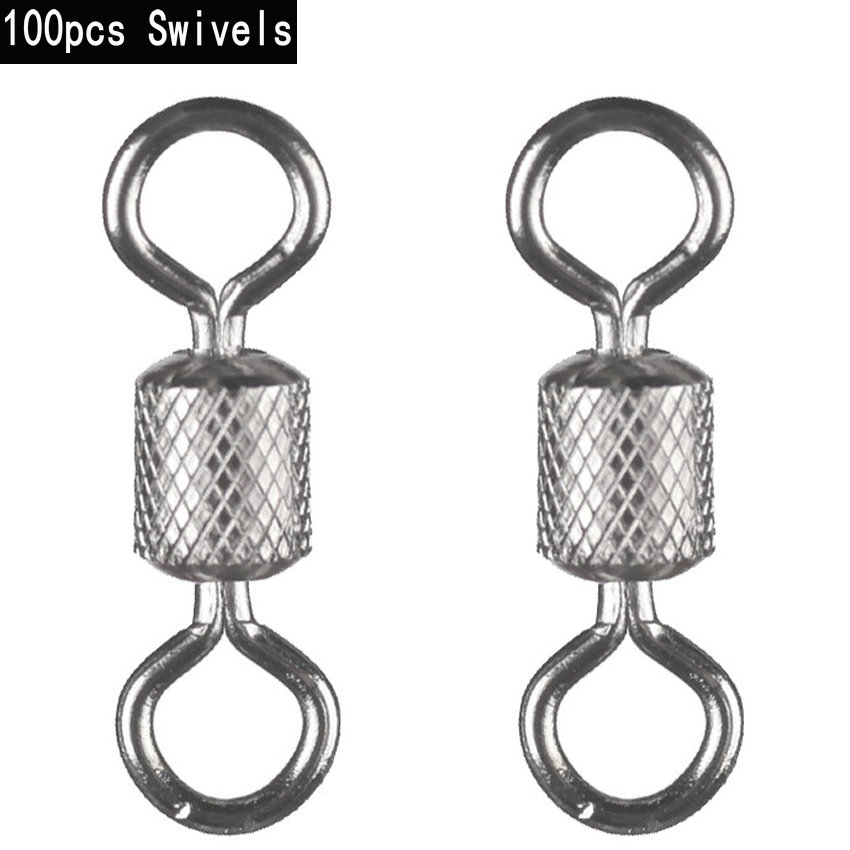 Fishing Swivel Connector - Conector giratório para pesca, anel com