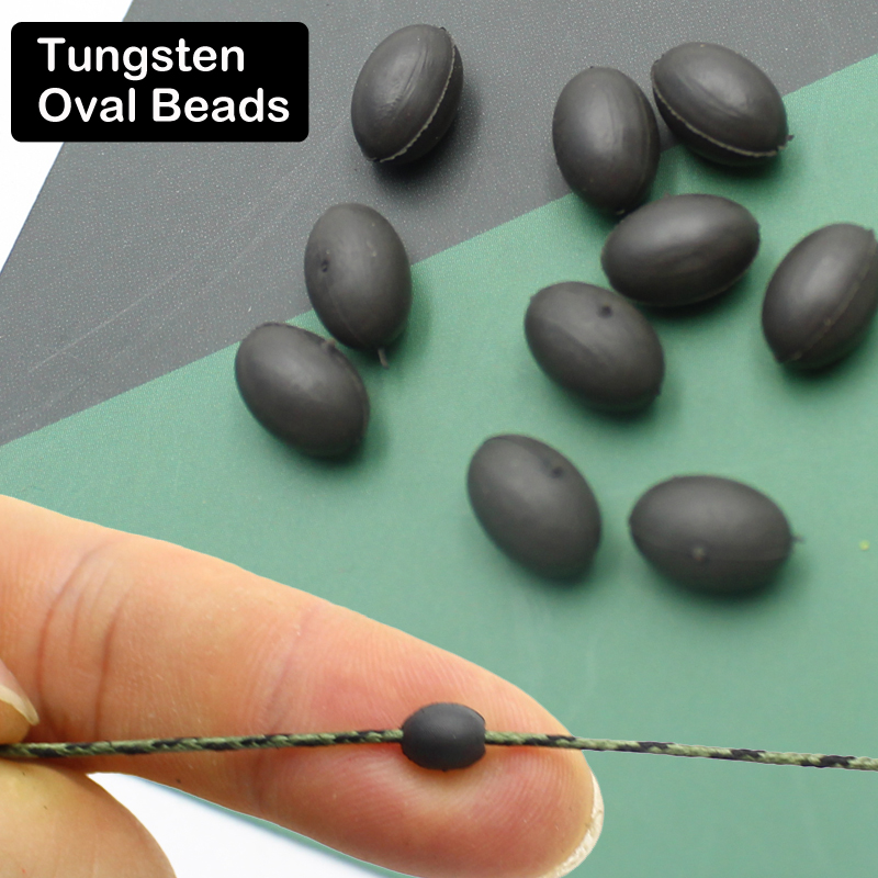 Tungsten Sinkers - 10 pçs acessórios de pesca da