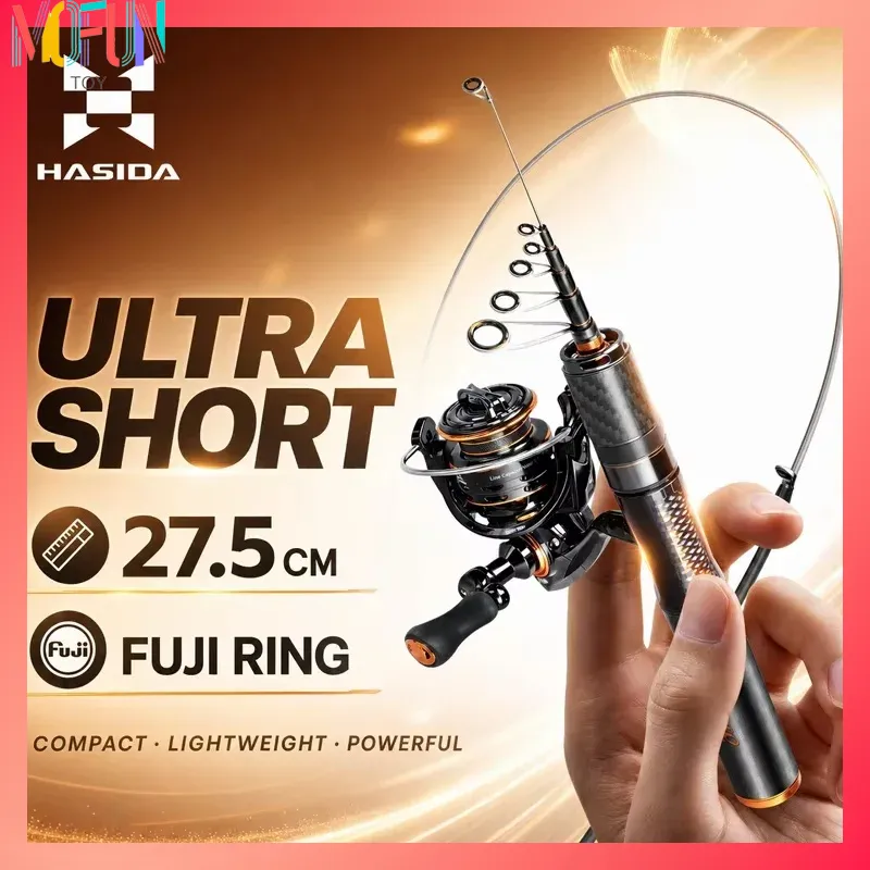 Fishing Equipment Guide - Vara de Pesca Telescópica HASIDA Butterfly