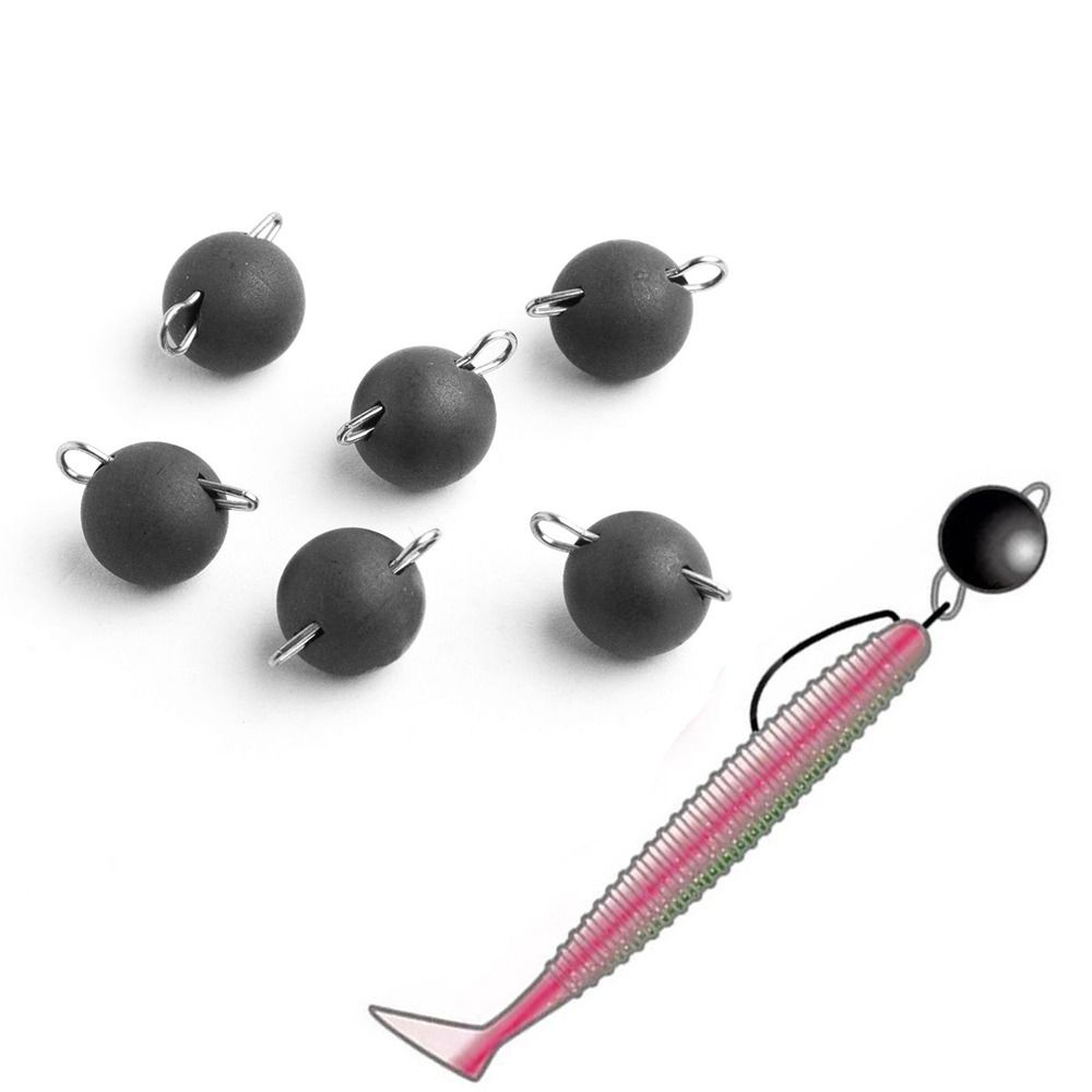 1pc preto fosco chumbadas de t - Tungsten Sinkers avaliação e preço