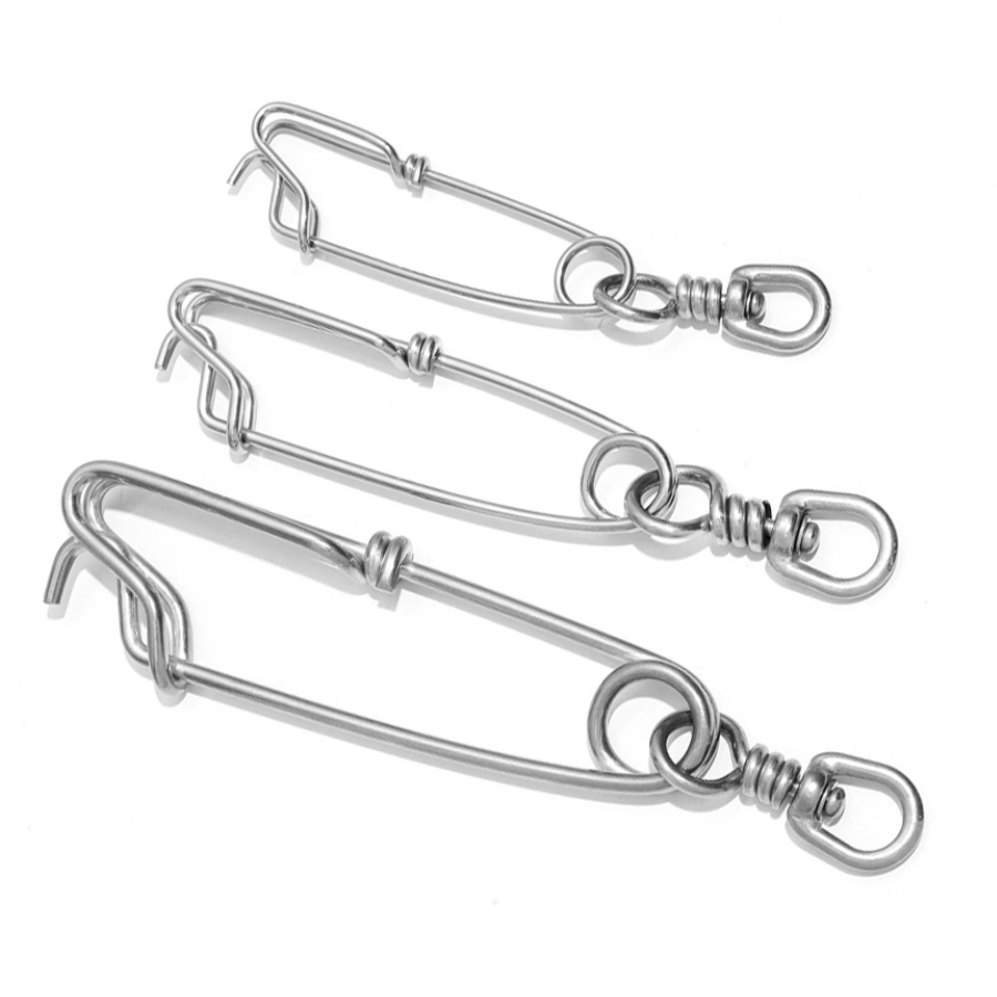 10 pçs 8cm 10cm 12.5cm cabides - Fishing Swivel Connector avaliação e preço