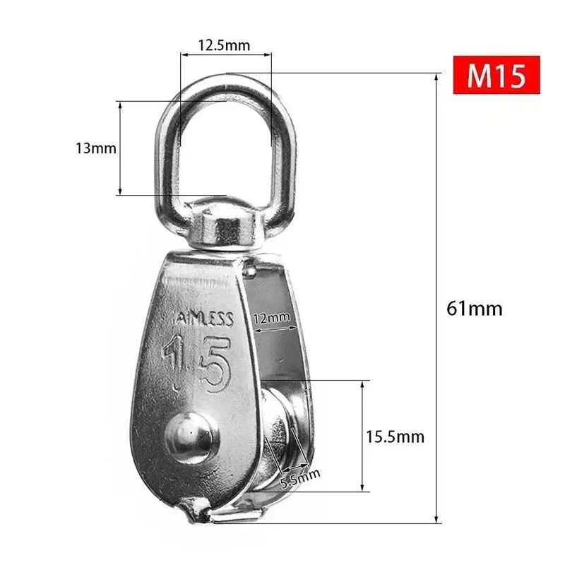 Bloco de polia de guindaste de - Fishing Swivel Connector avaliação e preço