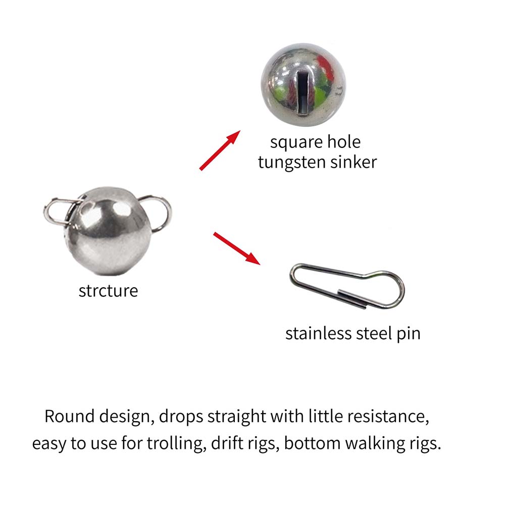 TITOS Tungstênio Cheburashka S - Tungsten Sinkers avaliação e preço