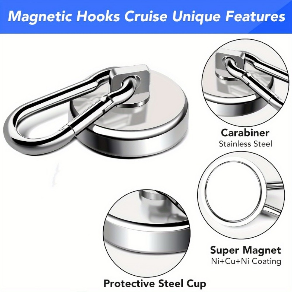 Ganchos Magnéticos Ultra-Forte - Fishing Swivel Connector avaliação e preço