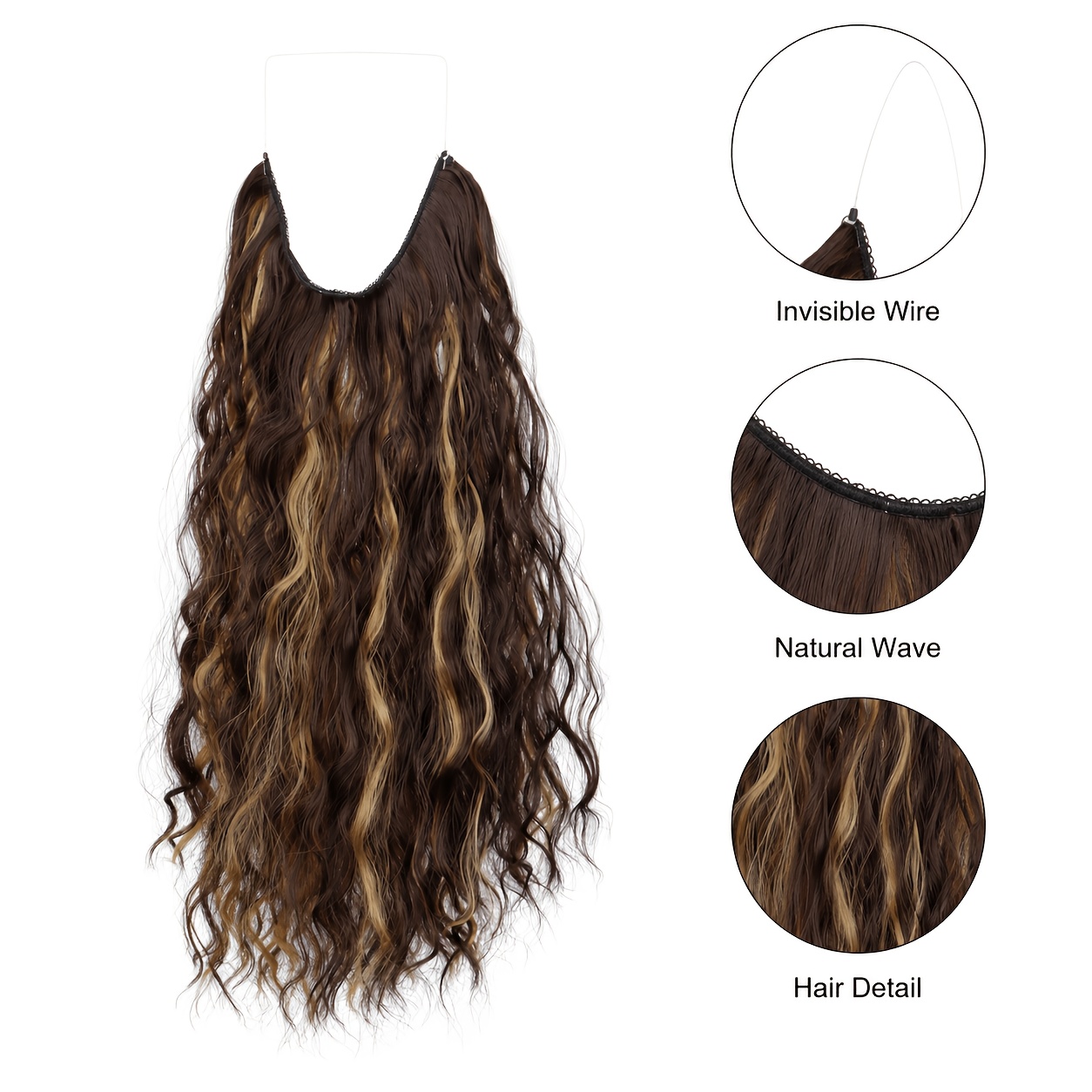 Extensões de Cabelo Sintético  - Fishing Equipment In avaliação e preço