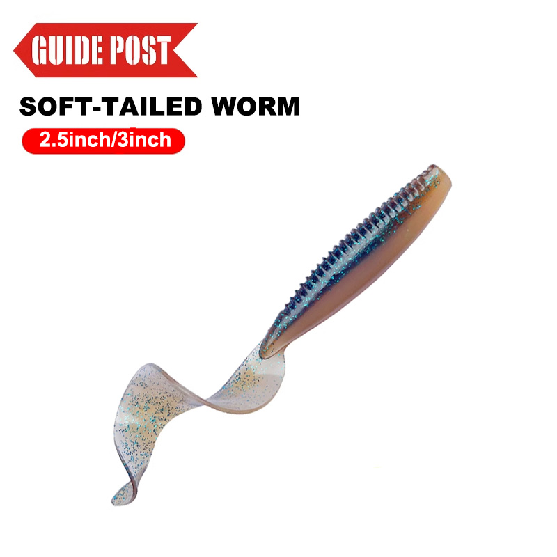 GUIA POST-Soft-tailed Worm Lur - Fishing Equipment Guide avaliação e preço