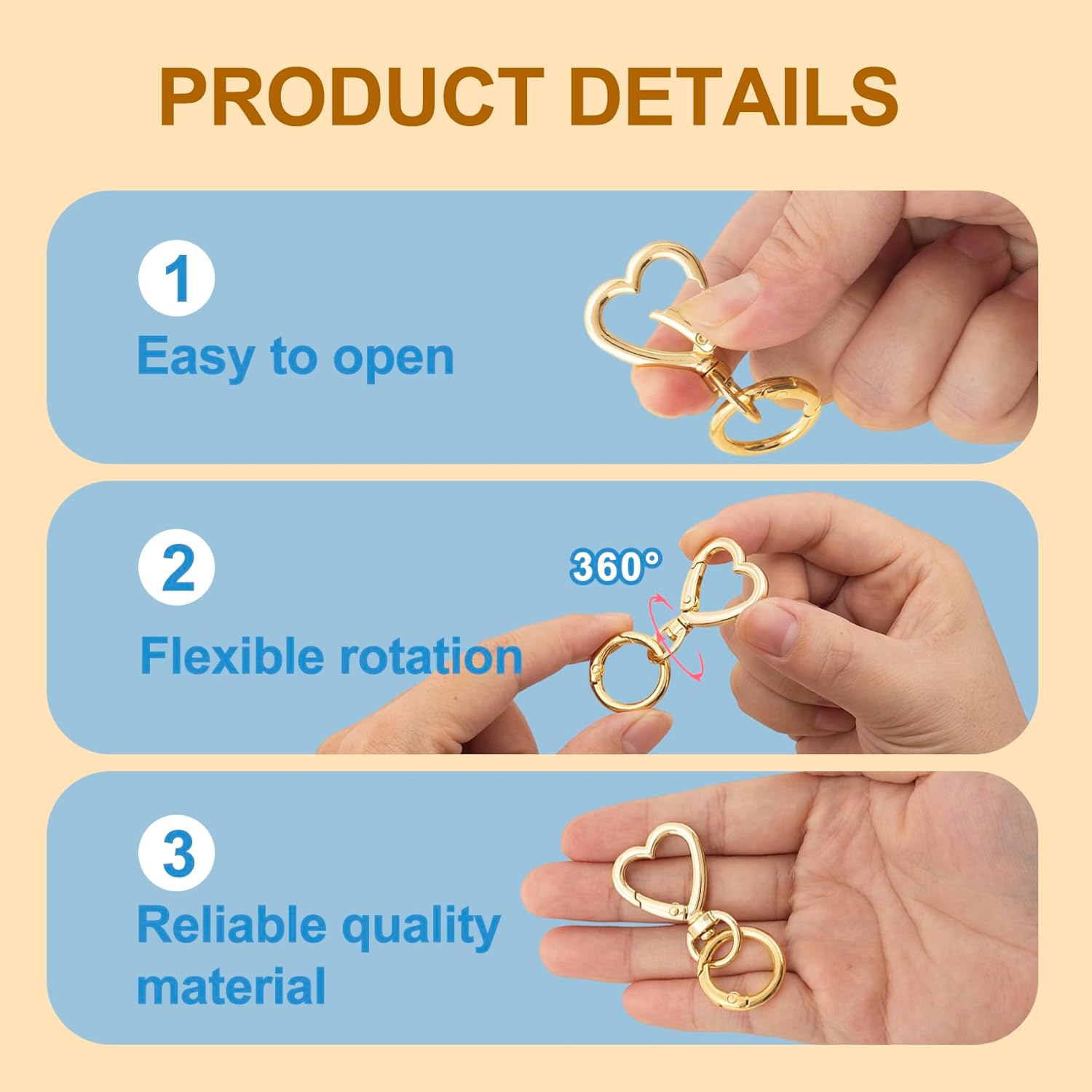 5/10/20/40 conjuntos de clipes - Fishing Swivel Connector avaliação e preço